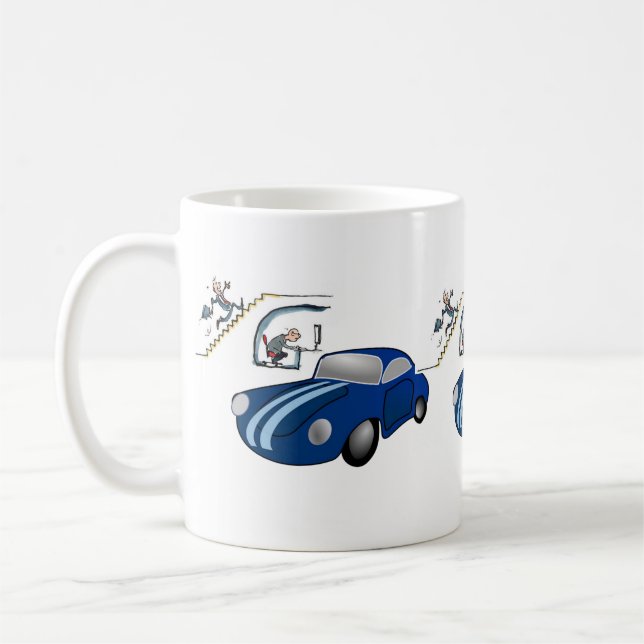 Car Salesman Mug (Left)