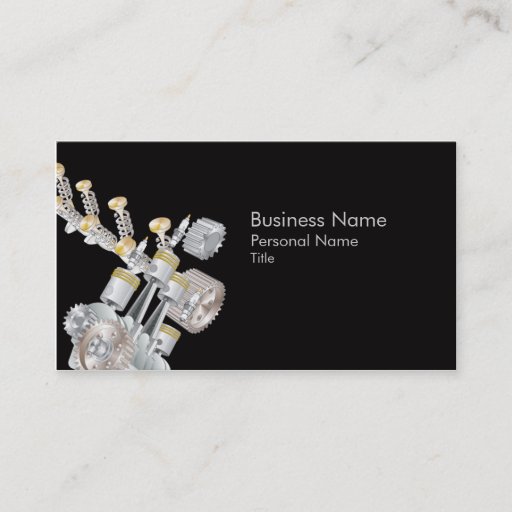 Customizable Car Service Business Business Card