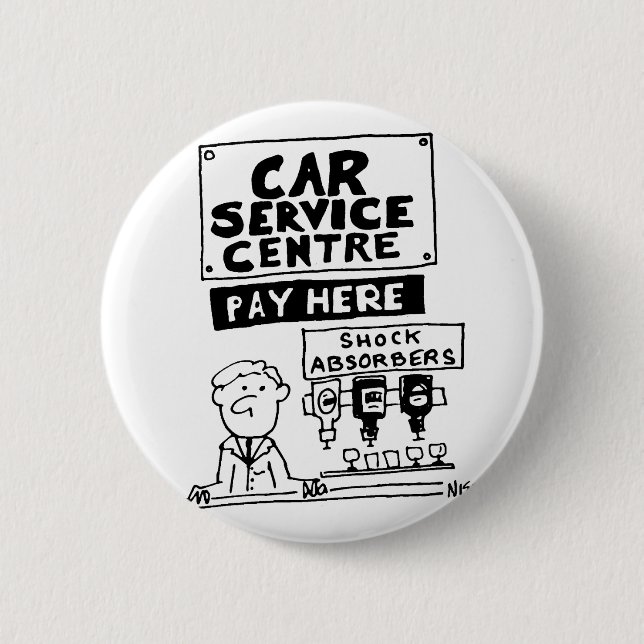 Car Service Centre Mechanics and Shock Absorbers Button (Front)