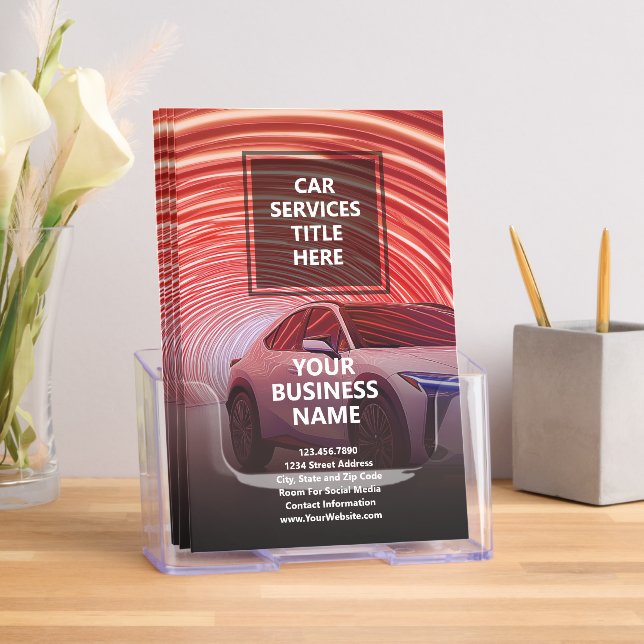 Car Services - Detailing, Audio and Other Services Brochure (Insitu)