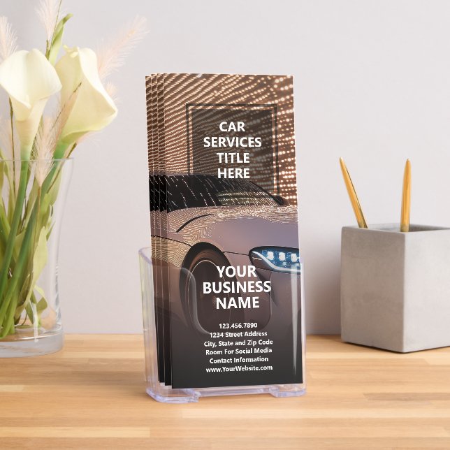 Car Services - Detailing, Audio and Other Services Brochure (Insitu)