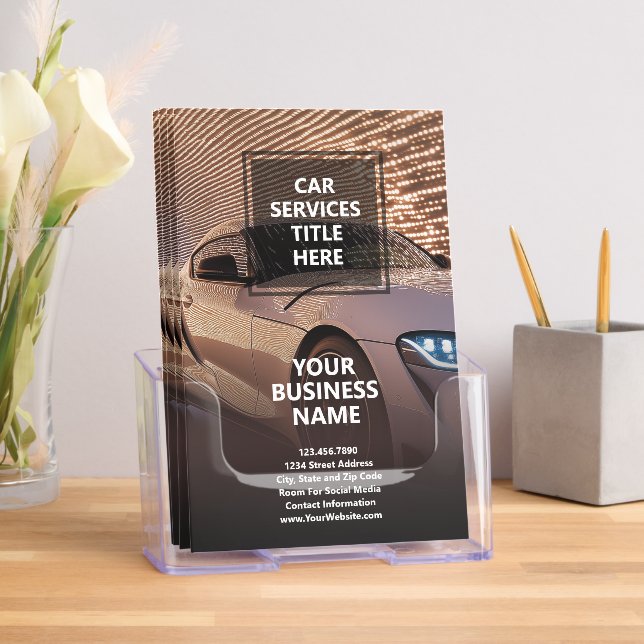 Car Services - Detailing, Audio and Other Services Brochure (Insitu)
