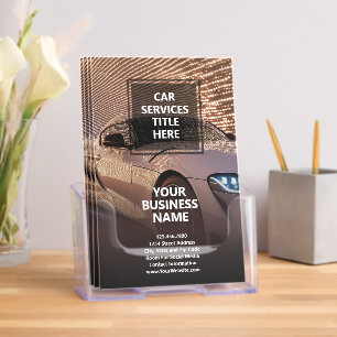 Car Services - Detailing, Audio and Other Services Brochures