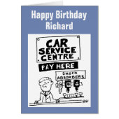 Car Servicing Centre Payment Desk (Front)