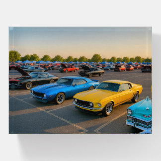 Car Show Paperweight