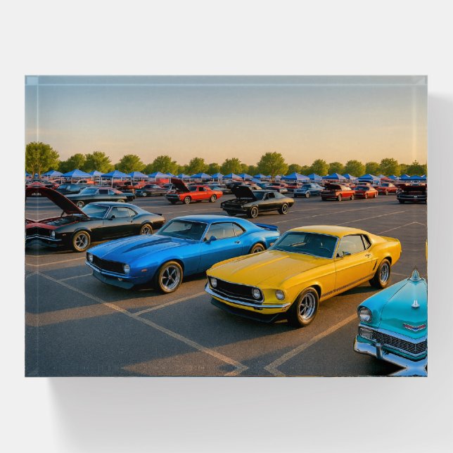 Car Show Paperweight (Front)