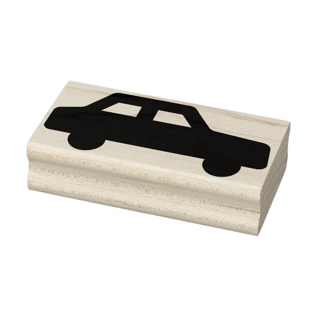 car silhouette art stamp (Stamp)
