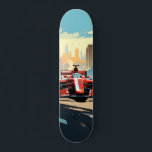 Car Skater Formula 1 On The Road Skateboard<br><div class="desc">The skateboard has a design inspired by a racing car on an automobile. This design includes details such as vibrant colors, aerodynamic lines and other features of racing cars. Moreover, the fact that the automobile is mentioned suggests that the skateboard is in a racing-related scenario, which could add a sporting...</div>