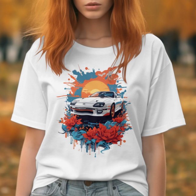 Car Sketch T-Shirt (Creator Uploaded)