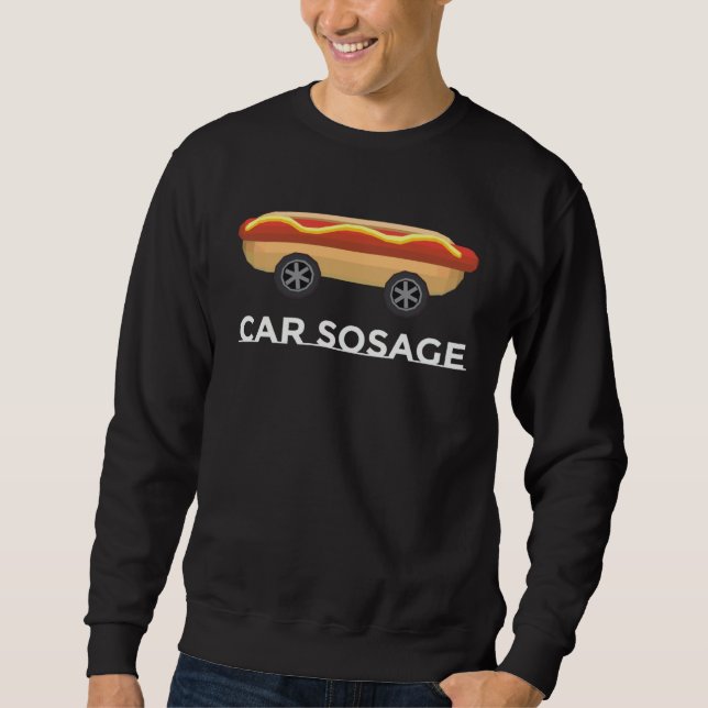 Car Sosage Low Poly Sweatshirt (Front)