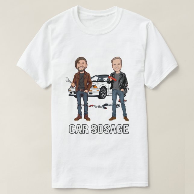 car sosage sos age s12 cr T-Shirt (Design Front)