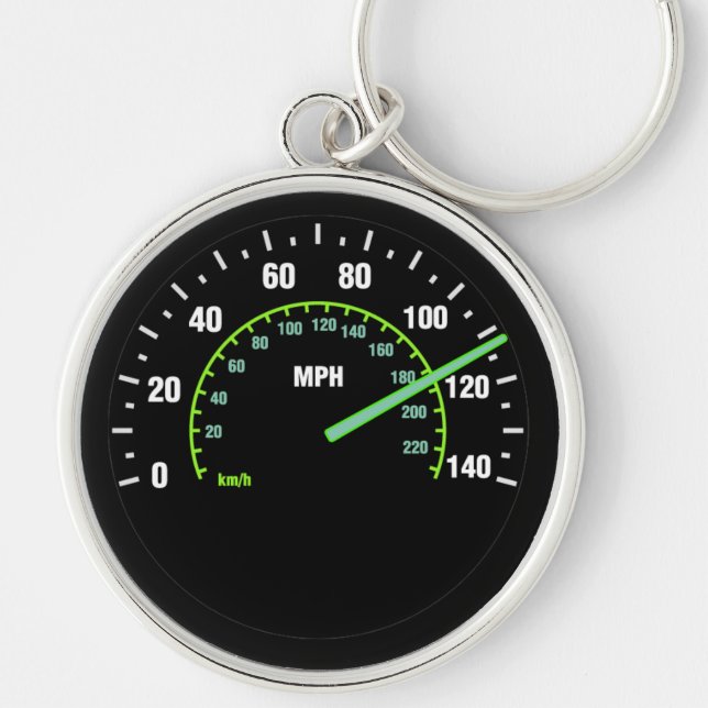 Car Speed Meter Keychain (Front)