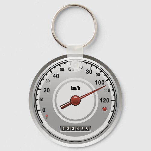 Car Speedometer Keychain