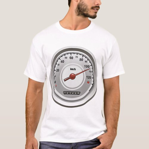 Car Speedometer Mens T_Shirt