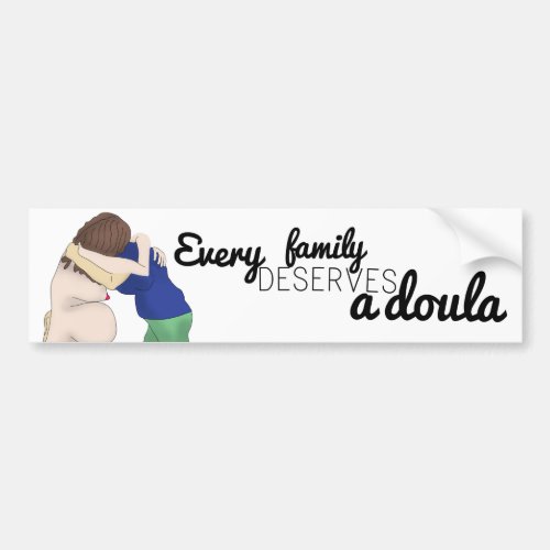 Car sticker _ every family deserves a doula