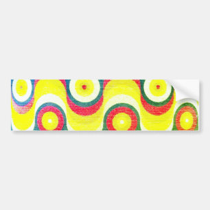 CAR STICKER LABEL CRAZY GOLF STYLE