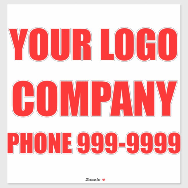 Car sticker template. Customize your sticker (Sheet)