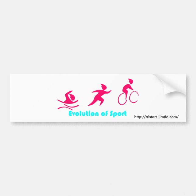 car sticker triathlon (Front)