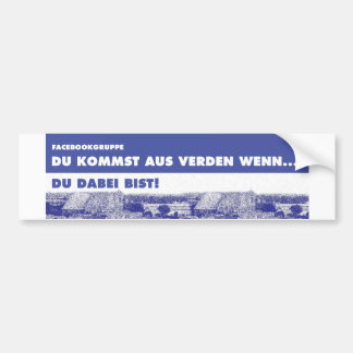 Car stickers - You come from Verden when...