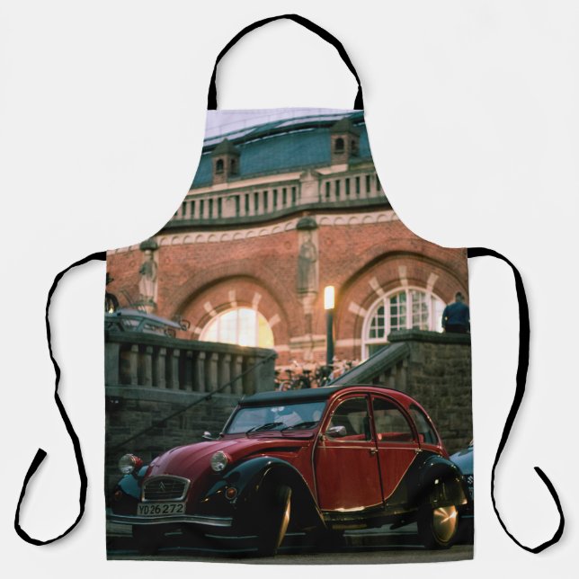 Car street old vintage style road apron (Front)