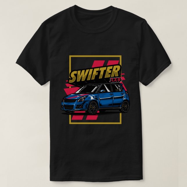 Car Suzuki Swift Sport T-Shirt (Design Front)