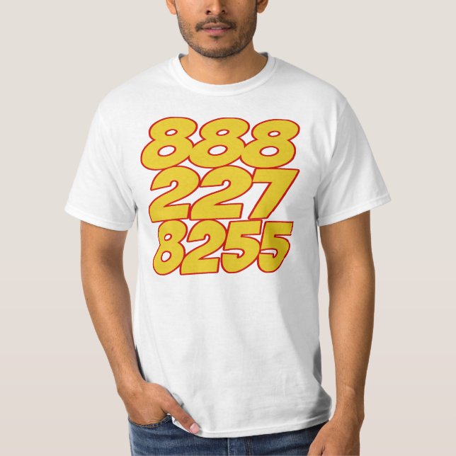 Car Talk Phone Number T-Shirt (Front)
