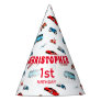 Car themed birthday party Retro Style Party Hat