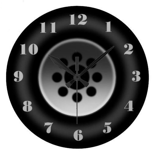 Car Tire Decorative Wall Clock | Zazzle