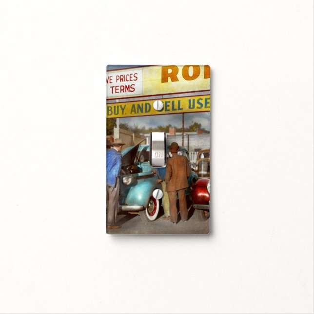 Car - Used - The sales pitch 1939 Light Switch Cover (In Situ)