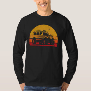 Car Vintage Cool Camping Car Motor Automobile Auto T-Shirt