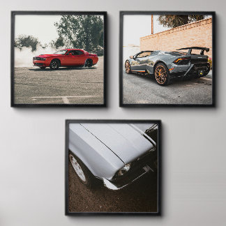 car wall decor tiles