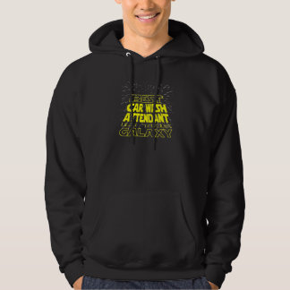 Car Wash Attendant Cool Galaxy Job Hoodie