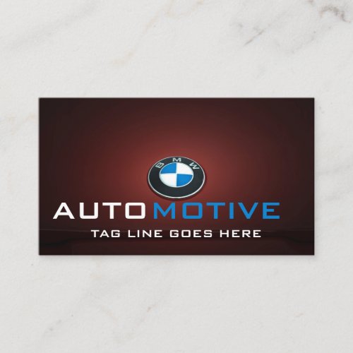 Car Wash Auto Detailing Modern Automotive Cleaning Business Card