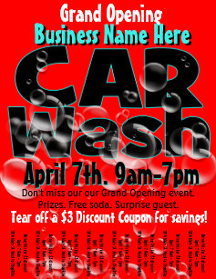 business grand opening flyers zazzle