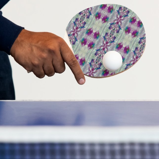 Car Wash Colors Ping Pong Paddle (Insitu)
