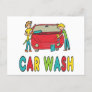 Car Wash Postcard