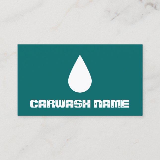 car wash punch card (Front)
