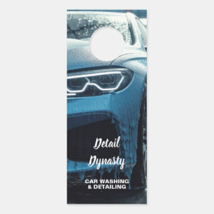  Car Washing Auto Detailing Door Hanger