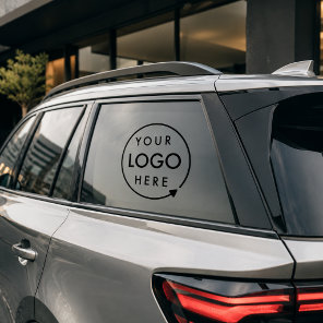 Car Window Bumper Sticker | Custom Business Logo