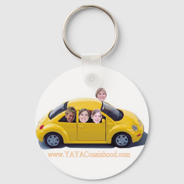 Car YaYaCousinhood Keychain (Front)