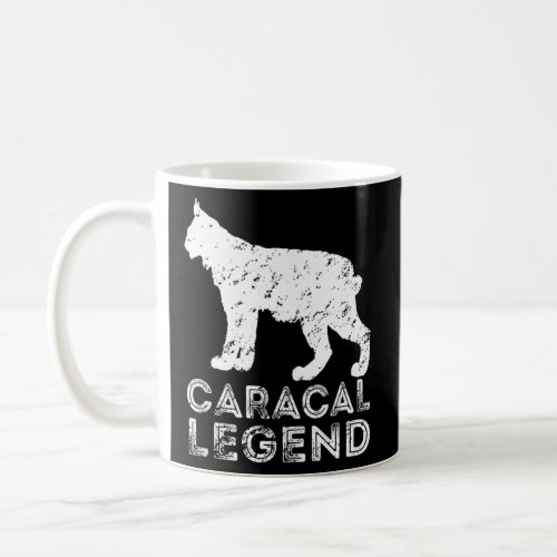 Caracal  Legend Lynx  Wild Cat Desert Lynx Cat  Coffee Mug