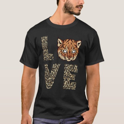 Caracal Love Leopard Caracal Cat Wild Cat Lynx  Bo T_Shirt
