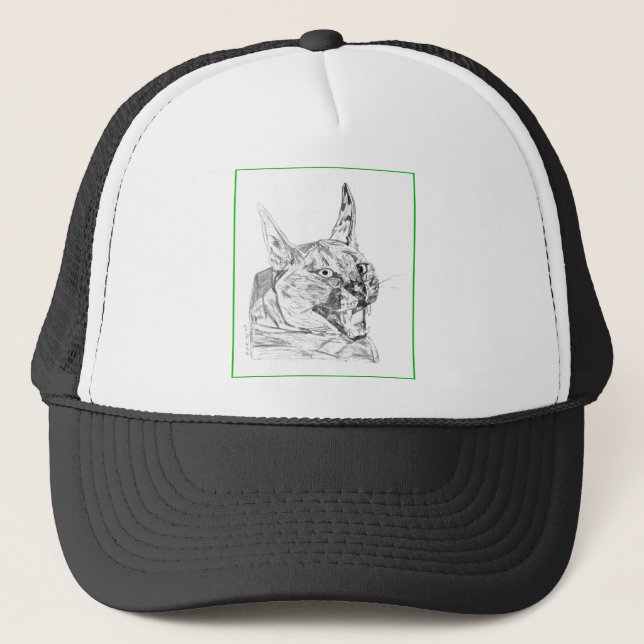 Caracal Trucker Hat (Front)