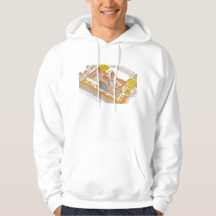 Caracalla baths Rome Hoodie