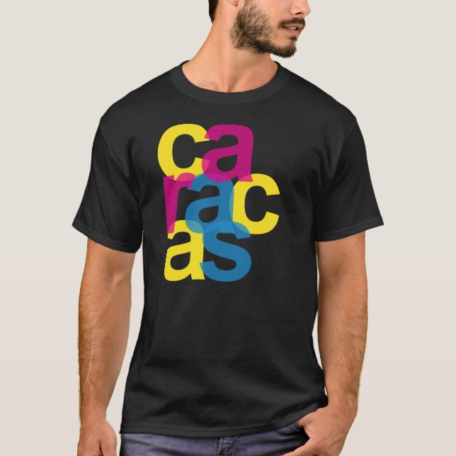 Caracas en Color T-Shirt (Front)