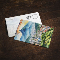 Caracas Venezuela Watercolor Postcard