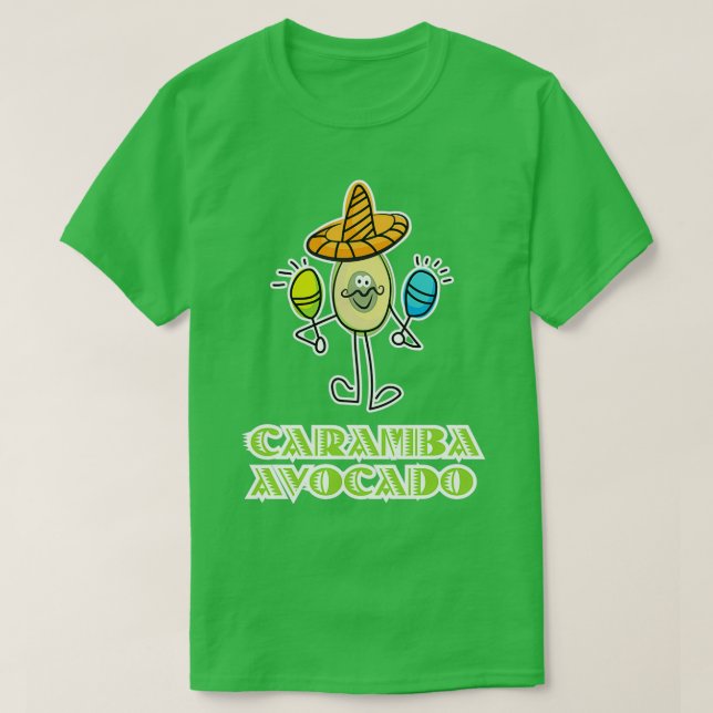 Caramba Avocado Funny Avocado Gift Vegan Gift Clas T-Shirt (Design Front)