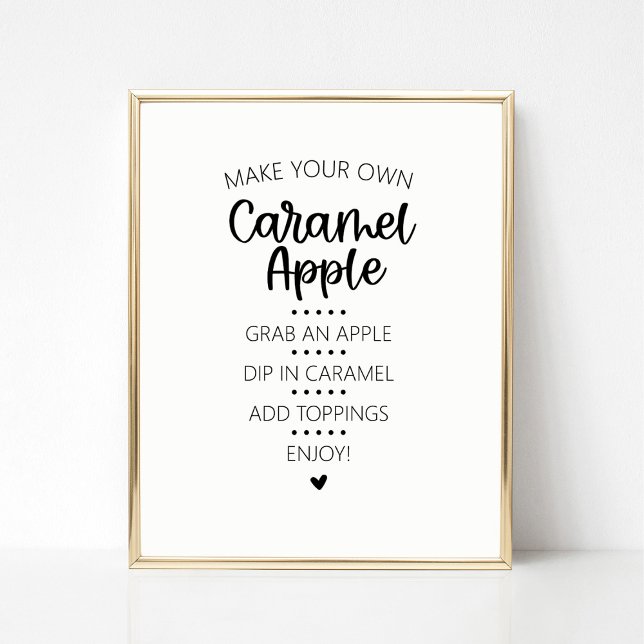 Caramel Apple Bar Sign (Creator Uploaded)