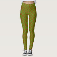 Caramel apple checkered board pattern