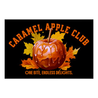 Caramel Apple Club Poster